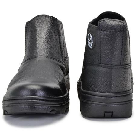 Bota De Seguran a de Couro Para Trabalho Epi CA Shoes Bota de
