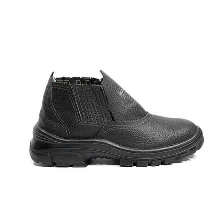 Bota de Seguran a Kadesh Combat Couro Bico PVC Pedreiro Constru o