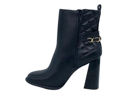Bota Feminina Ankle Boot Luxo Salto Alto Vizzano 3092101 Ankle
