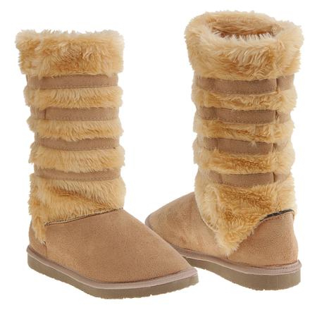 Bota feminina best sale forrada com pele