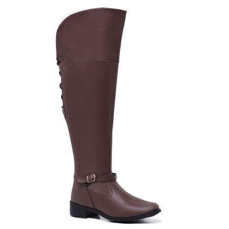 Imagem de Bota Feminina Cano Alto Over The Knee Conforto Gmm Shoes 11503