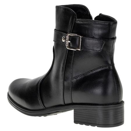 Bota feminina cano baixo mooncity - 72111 Imagem de Bota feminina cano baixo mooncity - 72111