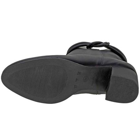 Bota feminina cano baixo villa rosa - 25073 Imagem de Bota feminina cano baixo villa rosa - 25073