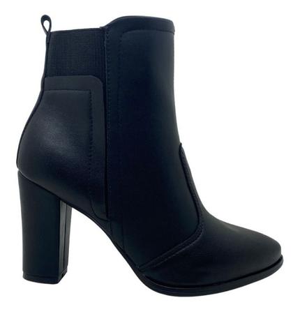Bota feminina cano curto cheap salto grosso beira rio