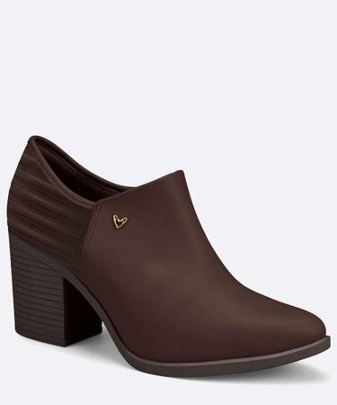 Bota Feminina Cano Curto Textura Salto Grosso Mississipi - Moda Feminina -  Magazine Luiza