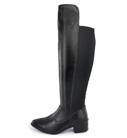 Bota cano sale longo plus size