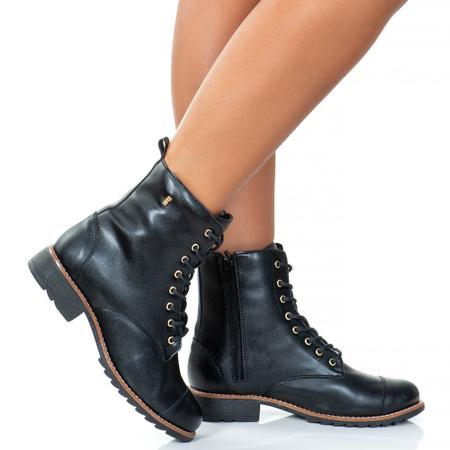 Bota feminina hot sale estilo coturno