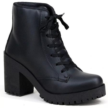 Imagem de Bota Feminina Cuturno Feminino Sola Tratorada Direto da Fabrica