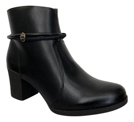 Bota dakota cano curto salto sale grosso