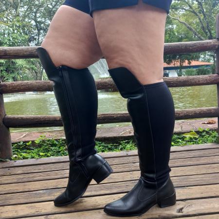 Bota cano cheap longo neoprene