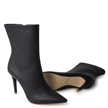 Bota cano curto sapatinho de best sale luxo