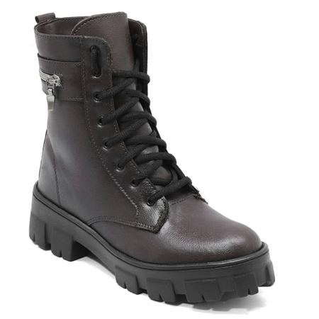 Bota Feminina Tratorada Edy Shoes. - Edy Shoes Imagem de Bota Feminina Tratorada Edy Shoes.