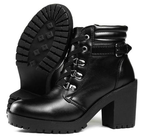 Bota tratorada cheap de salto