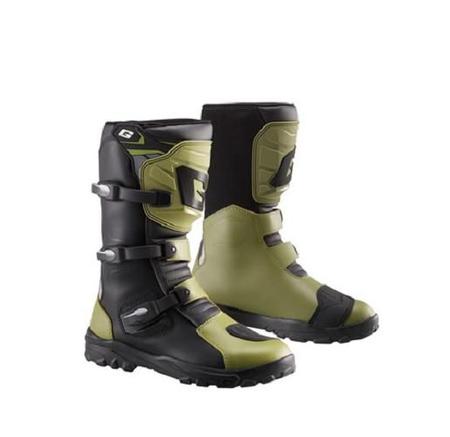 Bota Gaerne Street G. Adventure Aquatech Pro Preto Verde Sz 44.5