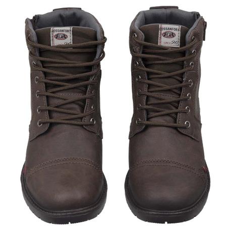 Bota Garagem Masculina Rossanfort Marrom 1802 Bota Masculina