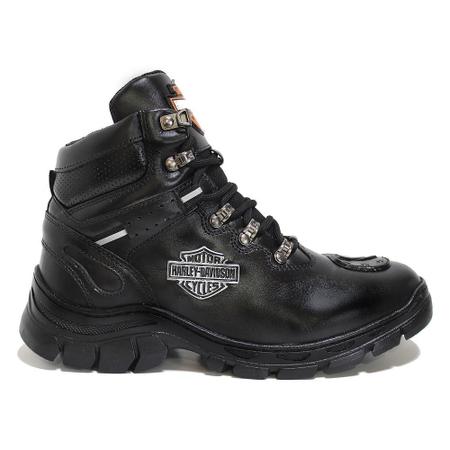 Bota de hot sale couro harley davidson