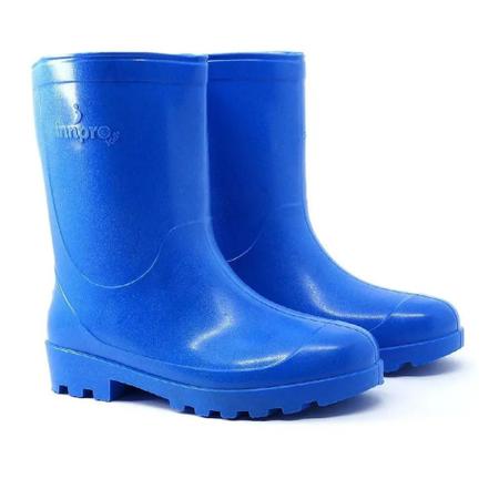 Bota infantil azul Innpro Bota Infantil Magazine Luiza