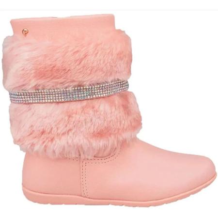 Bota infantil best sale pelinho