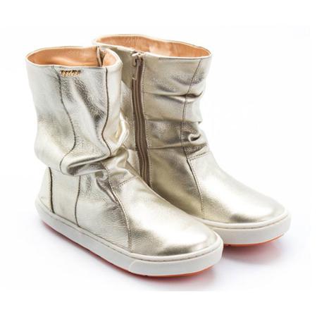 Imagem de Bota Infantil em Couro Gambo Cano Alto Feminina BT51102-DRD