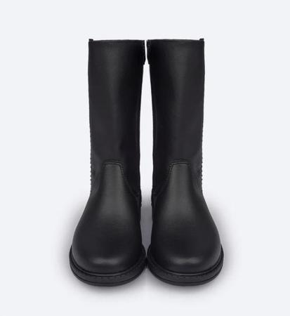 Bota infantil pampili cano longo com strass 279105 Bota