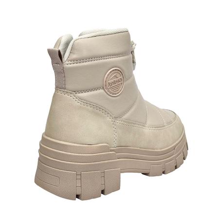 Bota Kolosh Cano Curto Feminina C3763 Macchiato Imagem de Bota Kolosh Cano Curto Feminina C3763 Macchiato