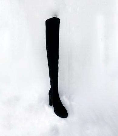 Bota Marilu Cano Longo Preto Dona Be Imagem de Bota Marilu Cano Longo Preto Dona Be
