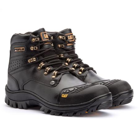 Bota Caterpillar Adventure Preto Cano Alto