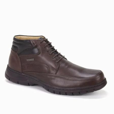 Bota Masculina Anatomic Gel Floater Troy Cafe Imagem de Bota Masculina Anatomic Gel Floater Troy Cafe