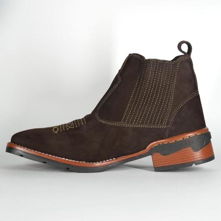 Imagem de Bota Masculina Botina Country Texana Couro