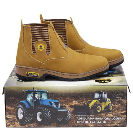 Bota para trabalho cano curto sales