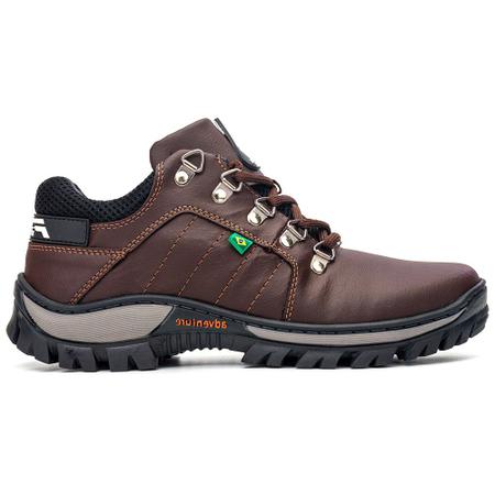 Imagem de Bota Masculina Cano Curto Aventura Coturno Masculino Trilha Botinha Masculina Trekking Conforto