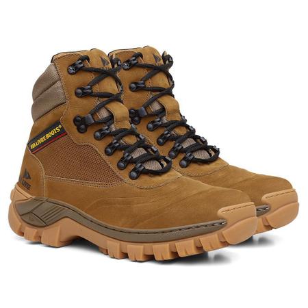 Bota Masculina Coturno Impermeável Couro Adventure off-rood - VIA