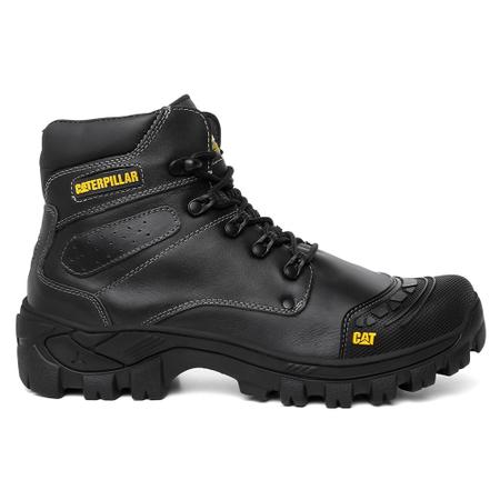 Bota Original Caterpillar Masculina Confortável Couro palmilha a