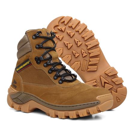 Cat Footwear Bota masculina de construção de liga metálica