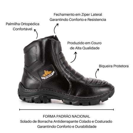 Bota Masculina Botina Caterpillar Cano Curto Palmilha Gel P.U Biqueira  Impermeável