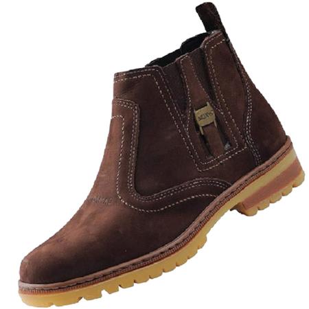 Bota masculina feminina unisex couro calça homem e mulher botina casual jovem country Ref 1080 - CAMPOLINA Imagem de Bota masculina feminina unisex couro calça homem e mulher botina casual jovem country Ref 1080