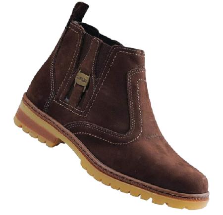 Bota masculina feminina unisex couro calça homem e mulher botina casual jovem country Ref 1080 - CAMPOLINA Imagem de Bota masculina feminina unisex couro calça homem e mulher botina casual jovem country Ref 1080