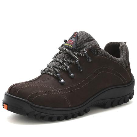 Imagem de Bota Masculina Free Jump Coturno Confort FlexCouroLegitimo