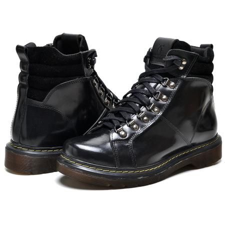 Imagem de Bota Masculina Rock Style Couro Legítimo Ranclafe