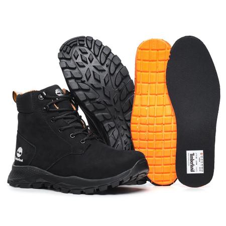 Bota couro timberland brooklyn boot best sale masculina