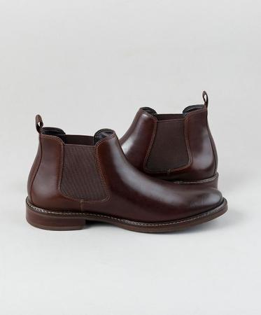 Bota Metropolitan Connor Mahogany Democrata Bota Masculina