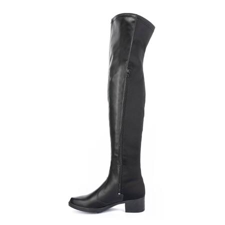 Imagem de Bota Mississipi Over The Knee Cano Alto Acima Do Joelho Stretch Q8543 Preto - Feminino