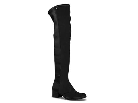 Imagem de Bota Mississipi Over The Knee Cano Alto Acima Do Joelho Stretch Q8543 Preto - Feminino