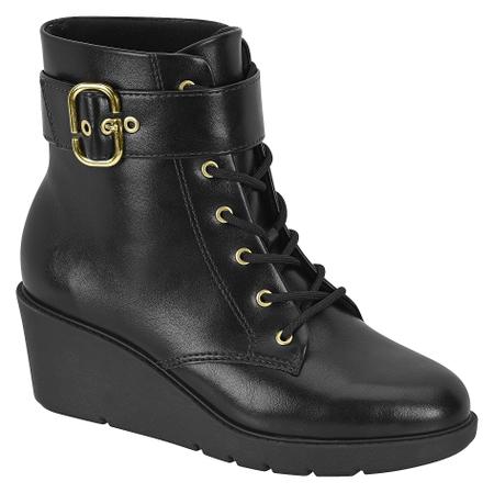 Bota Modare Anabela Com Fivela Imagem de Bota Modare Anabela Com Fivela