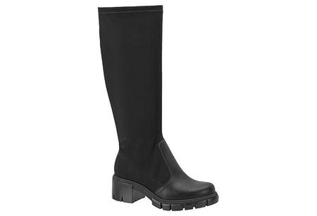 Bota Moleca Cano Alto REF 5338.102 Tratorada Lycra Bota Feminina