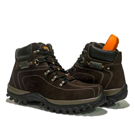 Bota Botina Masculina Caterpillar 100% Couro Legítimo Original