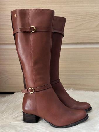 Bota montaria marrom como cheap usar