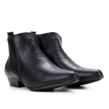 Imagem de Bota Mooncity Chelsea Bico Fino Feminina