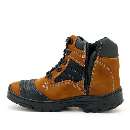 Imagem de Bota Motociclista e Adventure Atron Shoes - 245 - Castor