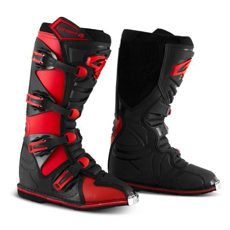 Bota Motocross Articulada para Trilha Combat 4 Enduro Resistente